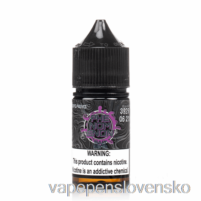 Fenomén Soľ - Nomenon E-liquids - 30ml 24mg Vape Bez Nikotinu
